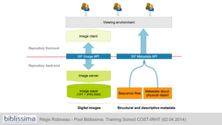 Régis Robineau - Pool Biblissima. Training School COST-IRHT (02.04.2014)
 
