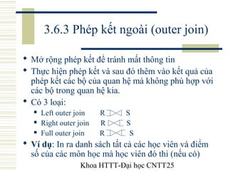 csdl - buoi5-6 | PPT