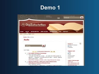 Demo 1 
