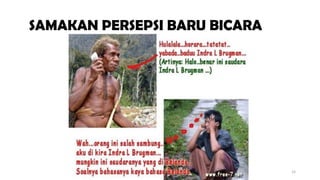 SAMAKAN PERSEPSI BARU BICARA
15
 