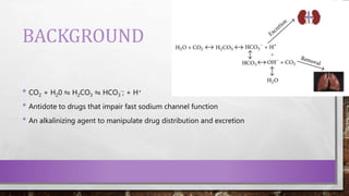 Use of bicarbonate in toxicology .pptx