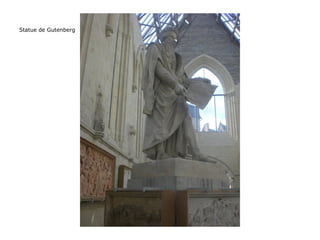 Statue de Gutenberg
 