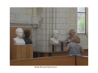 Buste de Louis Pavie (à g.)
 