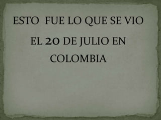 Bicentenario de colombia