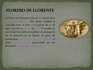 Bicentenario de colombia