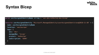 AzDevCom2021 - Bicep vs Terraform | PPTX