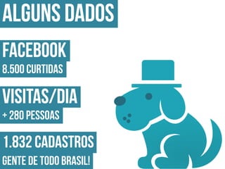 Apresentação do site "Bicharia"