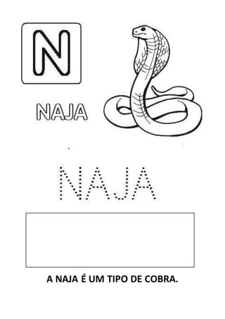 A NAJA É UM TIPO DE COBRA.