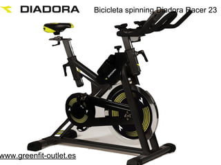 Bicicleta spinning Diadora Racer 23
www.greenfit-outlet.es
 