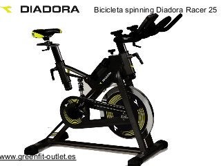 Bicicleta spinning Diadora Racer 25
www.greenfit-outlet.es
 