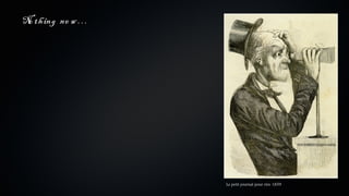 No th ing ne w …




                   Le petit journal pour rire 1859
 