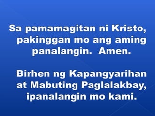 Bicol Mass ppt.
