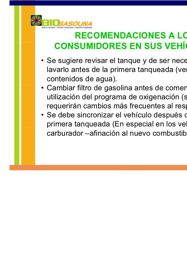 Como demostrar la gasolina de mala calidad