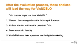 VisitOSLOs Digital content strategy 23.10.15