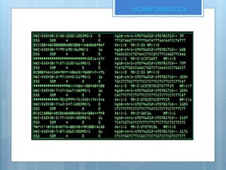 BIOINFORMATICS
 