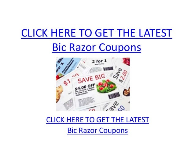 Bic Razor Coupons Printable Bic Razor Coupons