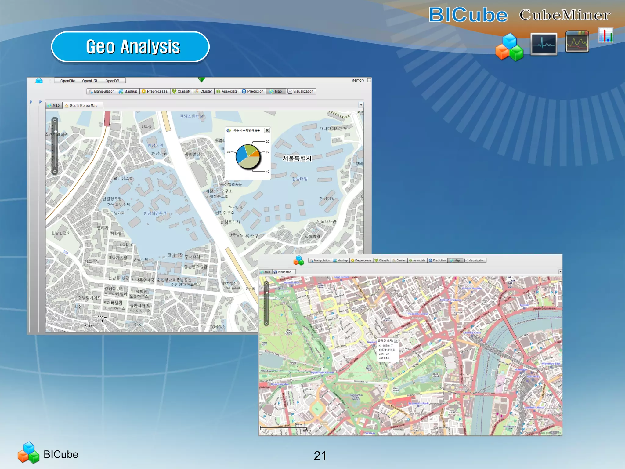 BICube 21
Geo AnalysisGeo AnalysisGeo AnalysisGeo Analysis
 