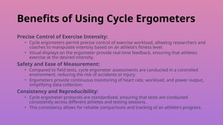 Cycloergometry bicycle ergometer protocols and Aerobic power estimation.pptx