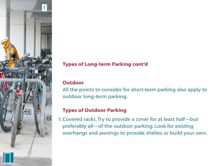 Bicycle Parking Guide