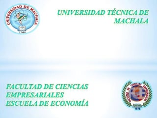 UNIVERSIDAD TECNICA DE MACHALA - BANCO INTERAMERICANO DE DESARROLLO