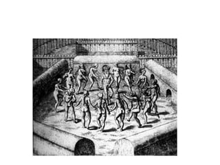 Hans Staden no Meio da Dança das Mulheres da
Aldeia de Ubatuba, obra de Theodore De Bry.
 