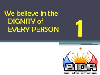 Bida Core Principles | PPT