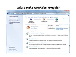 antara muka rangkaian komputer
 