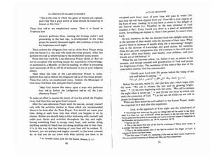 Bidayah al Hidayah (al Ghazali on Islamic Guidance)