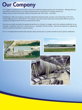 B.I.D. Brochure Booklet