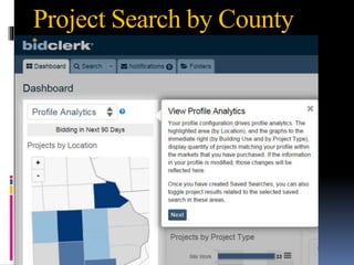 Project Search by County
 