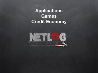 Applications Games Credit Economy 