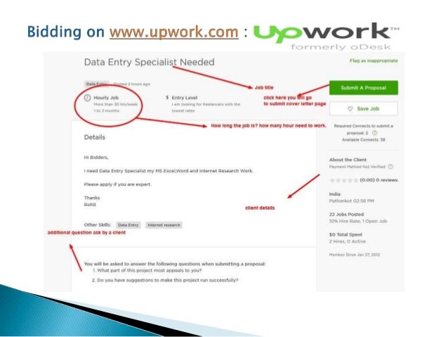 how to submit cover letter on upwork com freelancer com