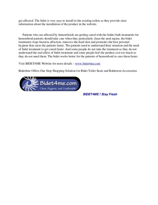 hemorrhoid home treatment bath
