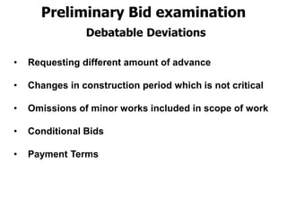 Bid Evaluation | PDF