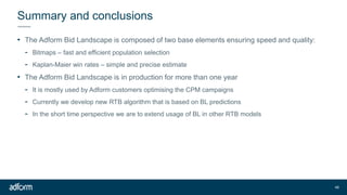 Rtb Rates RTB Bid Landscape in Adform | PPTX