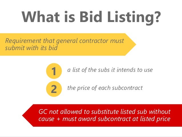 bid shopping bid peddling what it is why it hurts and what can b general contractor bids