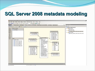 SQL Server 2008 metadata modeling 