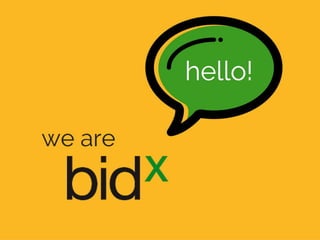 bidx is...