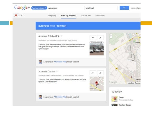 Google kennenlernen