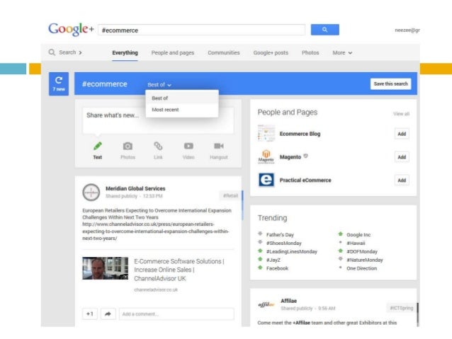Google kennenlernen