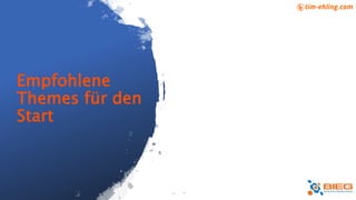 Empfohlene
Themes für den
Start
 