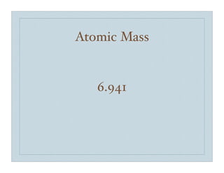 Biello Element Profile
