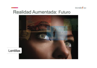 Lentillas
Realidad Aumentada: Futuro
 