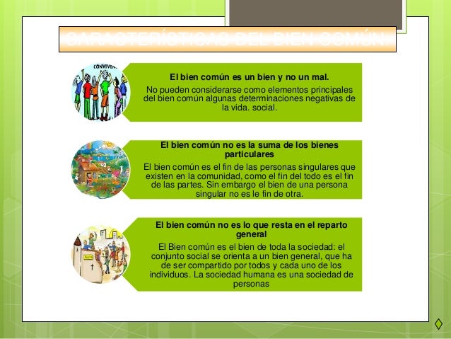 PRINCIPIO DEL BIEN COMUN