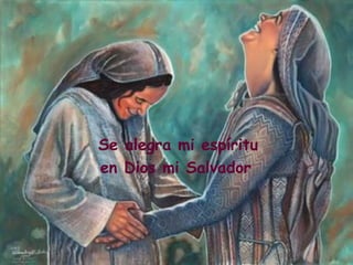 Se alegra mi espíritu  en Dios mi Salvador   