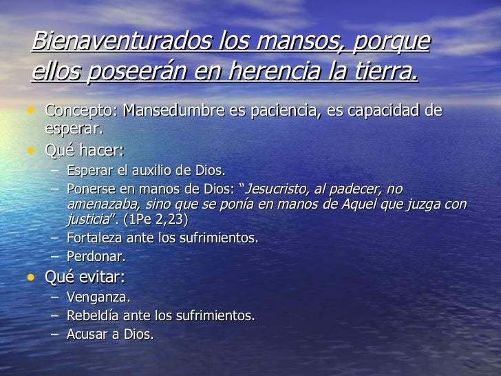 Bienaventuranzas
