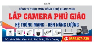lắp camera Phú Giáo