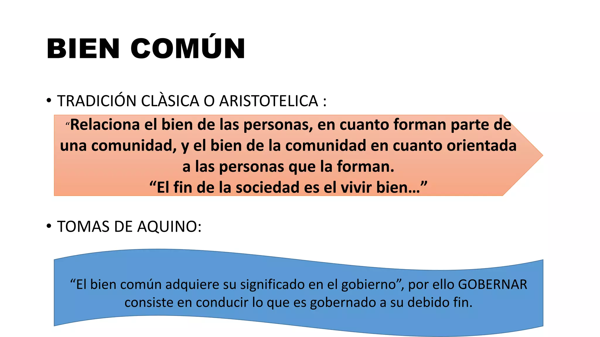 Bien común | PPT