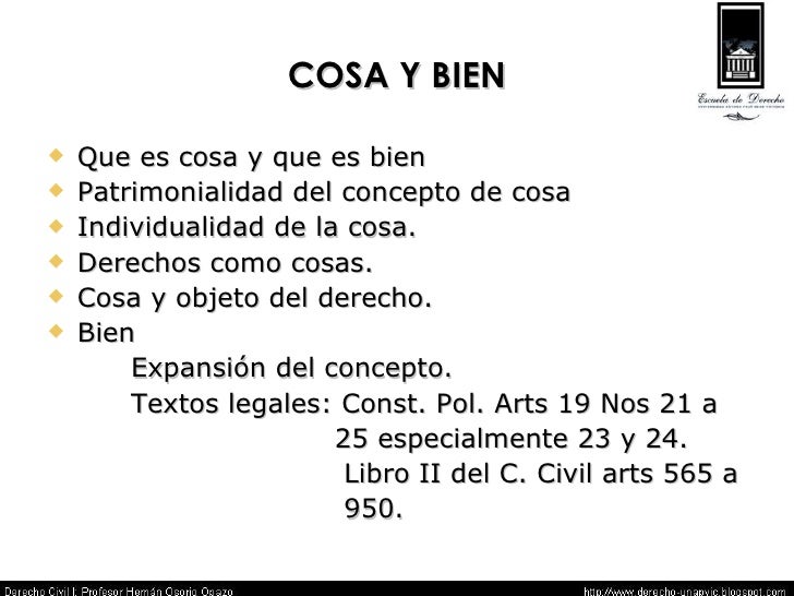 Bienes 01 Derecho Civil I Bienes 01 Derecho Civil I