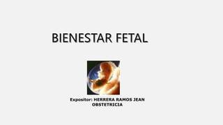 Expositor: HERRERA RAMOS JEAN
OBSTETRICIA
 